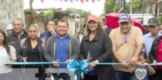 Foto: Nuevas calles en Villa Reconciliación Sur, Managua / TN8