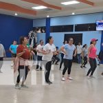 MINED Nicaragua realiza alegre zumbatón en vísperas del 45/19 Foto. Zumbatón con el MINED Nicaragua / TN8