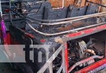 Se queda sin su «machete» y termina con una caponera chamuscada Foto: Caponera se quema en una zona de Managua / TN8