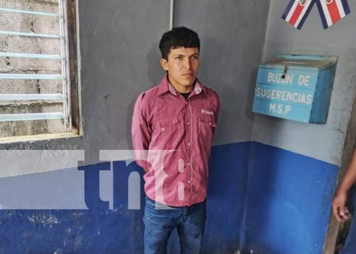 Foto: Capturan a sujeto en Costa Rica por violento crimen en Rivas / TN8 Foto: Capturan a sujeto en Costa Rica por violento crimen en Rivas / TN8