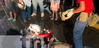 Foto: Motociclista en estado de ebriedad pierde el control y sufre lesiones en Estelí, Nicaragua /TN8