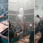 Manifestantes ocupan el Parlamento de Bangladés tras renuncia de la ministra Foto: Manifestantes irrumpen en el edificio del Parlamento de Bangladés /Cortesía