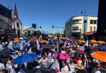 Masiva protesta en Costa Rica exige mayor inversión en educación pública Foto: Protestas en Costa Rica /cortesía