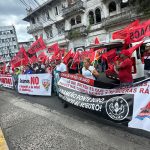 Trabajadores de construcción protestan en Panamá contra la CSS Foto: Protestas en Panamá /cortesía