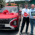 Puma Energy entrega Hyundai Creta 2024 al ganador principal de «Puma te llena de premios» Foto: Puma Energy entrega Hyundai Creta 2024 al ganador principal de "Puma te llena de premios" / Cortesía