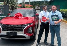 Foto: Puma Energy entrega Hyundai Creta 2024 al ganador principal de "Puma te llena de premios" / Cortesía