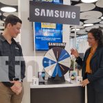 Tigo Nicaragua en alianza con Samsung inauguran feria «Blue Days» Foto: Tigo Nicaragua, empresa referente en servicios de internet móvil/TN8