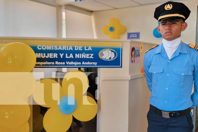 1 Foto: Policía Nacional inaugura segunda Comisaría de la Mujer en Telica, León/TN8