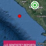 Se reporta un fuerte sismo en Nicaragua