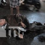 Abuelito es arrollado por un motociclista en Carazo Foto: Tragedia en Carazo /TN8
