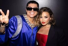 Demi Lovato estrenará en vivo su éxito ‘Chula’ con Grupo Firme Foto: Grupo Firme y Demi Lovato /cortesía
