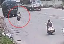 Tres jóvenes mueren al impactar contra un camión estacionado en India (VIDEO) Foto: Trágico accidente en India /Cortesía