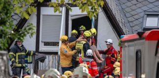 Dos muertos en el derrumbe de un hotel en Alemania