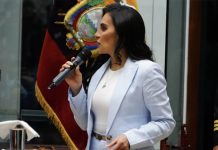 Vicepresidenta de Ecuador teme por su vida en medio del conflicto con Noboa Foto: Tensión en Ecuador /cortesía