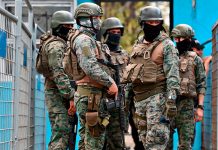 Al menos cinco muertos en enfrentamiento entre grupos criminales en Ecuador Foto: Al menos cinco muertos en enfrentamiento entre grupos criminales en Ecuador/TN8
