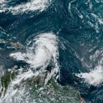 Alerta en  Puerto Rico: tormenta tropical Ernesto se convierte en huracán Foto: Ernesto se convierte en huracán al norte de Puerto Rico /Cortesía