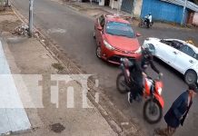 Motociclista a toda velocidad atropella a señor en Estelí Foto: Motociclista a toda velocidad atropella a señor en Estelí / TN8