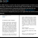 Yvan Gil canciller de Venezuela expresó su agradecimiento al Gobierno de Nicaragua Foto: Yvan Gil canciller de Venezuela expresó su agradecimiento al Gobierno de Nicaragua/Cortesía