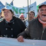 Comunidades indígenas de Argentina marchan para denunciar crisis alimentaria Foto: Comunidades indígenas de Argentina marchan para denunciar crisis alimentaria / Cortesía