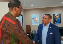 Mandla Mandela visita la Embajada de Nicaragua en Sudáfrica Foto:Mandla Mandela visita la Embajada de Nicaragua en Sudáfrica