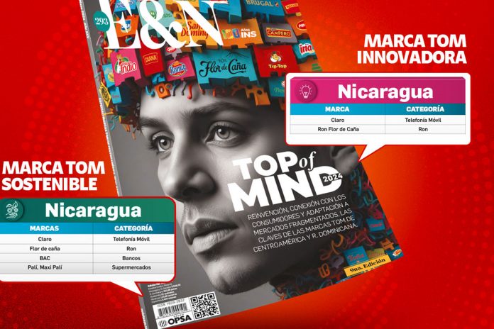 1 Foto: Claro Nicaragua: Líder en Innovación y Sostenibilidad en el Top of Mind 2024 / Cortesía