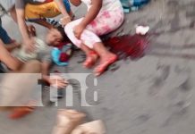 Camioneta invade preferencia y provoca grave accidente en la Pista Suburbana, Managua Foto: Camioneta invade preferencia y provoca grave accidente en la Pista Suburbana, Managua/TN8