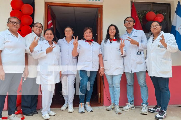 1 Foto: Inauguran nueva área de atención a febriles en el Puesto de Salud de Masatepe/TN8