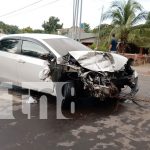 Accidente en Rivas cobra la vida de matrimonio que se dirigía a su trabajo Foto: accidente de tránsito registrado en Rivas/TN8