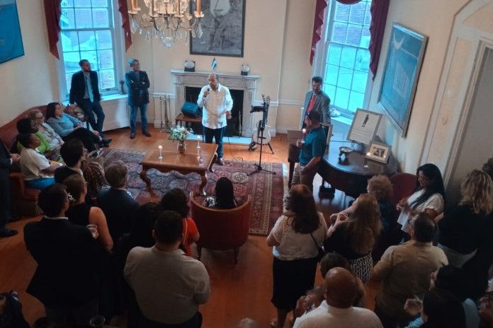 Foto: Embajada de Nicaragua en Washington conmemoró el 44º aniversario de la Cruzada Nacional de Alfabetización/Cortesía Foto: Embajada de Nicaragua en Washington conmemoró el 44º aniversario de la Cruzada Nacional de Alfabetización/Cortesía