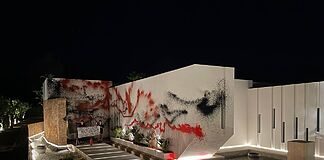 Foto: Activistas atacan mansión de Messi en Ibiza por crisis climática/ Créditos