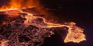 Foto: Islandia: segunda fisura volcánica se abre tras intensa actividad sísmica