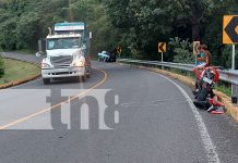 Joven fallece al impactar con su motocicleta en una valla metálica en San Lucas, Madriz Foto: Joven fallece al impactar con su motocicleta en una valla metálica en San Lucas, Madriz/TN8