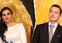 Vicepresidenta de Ecuador denuncia a Noboa por supuesta violencia política Foto: Crisis en Ecuador /cortesía