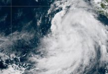 Tormenta Carlotta en el Pacífico pone en alerta las costas de México Foto: Tormenta Carlotta /cortesía