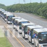 En camino: 100 nuevos autobuses donados por China llegarán a Nicaragua Foto: Nicaragua recibe 100 nuevos autobuses Yutong para mejorar el transporte urbano/TN8