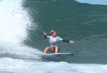 La surfista profesional Candelaria Resano, regresa a las olas en su tierra natal Foto: La surfista profesional Candelaria Resano, regresa a las olas en su tierra natal /TN8