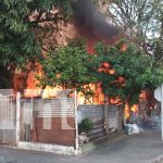 Managua: cinco hermanos quedan a la intemperie tras incendio Foto: incendio consumiera su casa en el barrio Monseñor Lezcano, Managua/TN8