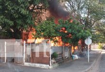 Managua: cinco hermanos quedan a la intemperie tras incendio Foto: incendio consumiera su casa en el barrio Monseñor Lezcano, Managua/TN8