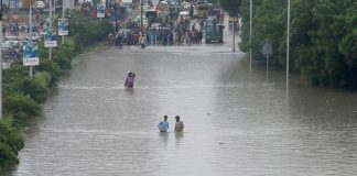 Foto: Lluvias en Pakistán /cortesía