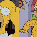 Imagen viral sugiere que Los Simpson predijeron la viruela del mono Foto: Imagen viral sugiere que Los Simpson predijeron la viruela del mono / Cortesía