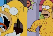 Imagen viral sugiere que Los Simpson predijeron la viruela del mono Foto: Imagen viral sugiere que Los Simpson predijeron la viruela del mono / Cortesía