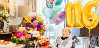 Foto: Tomiko Itooka más anciana del mundo /cortesía