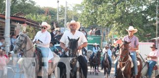 Espectacular desfile hípico cierra las fiestas patronales en Palacagüina, Madriz