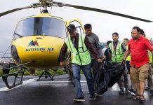Foto: Accidente de helicóptero en Nepal deja cinco muertos/Créditos