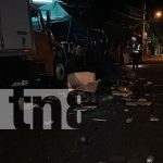 Accidente en Juigalpa, Chontales, dejó cuantiosos daños materiales sin víctimas fatales Foto: Accidente en Juigalpa, Chontales, dejó cuantiosos daños materiales sin víctimas fatales/TN8
