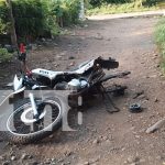 En Ometepe: malandrines desarman y abandonan motocicleta Foto: En Ometepe, esta mañana apareció tirada una motocicleta/TN8