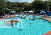 Inauguran nuevo parque acuático en Chinandega para el disfrute de las familias Foto: Inauguran nuevo parque acuático en Chinandega para el disfrute de las familias/TN8