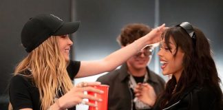 Foto: El encuentro entre Belinda y Danna /Cortesía