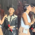 Nodal interrumpe concierto para besar a su esposa Ángela Aguilar Foto: Nodal interrumpe concierto para besar a su esposa Ángela Aguilar/ Créditos