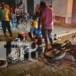 Colisión de motos en Jalapa deja a un hombre con trauma craneal Foto: Colisión de motos en Jalapa deja a un hombre con trauma craneal/TN8